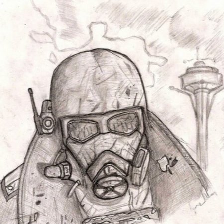 Метро 2033 карандашом