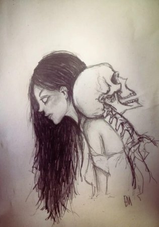 Рисунки карандашом грустные