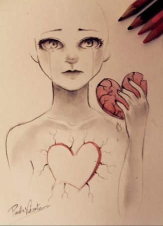 Скетч страдания