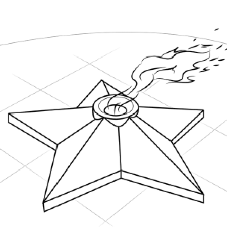 Рисунок на 9 мая