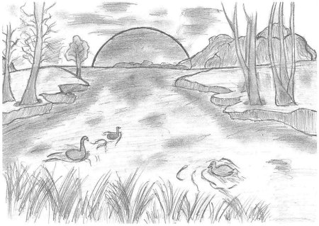 Иллюстрация к стихотворению Весна