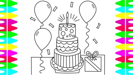 Рисунки на день рождения своими руками