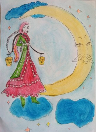 Иллюстрации к башкирским народным сказкам