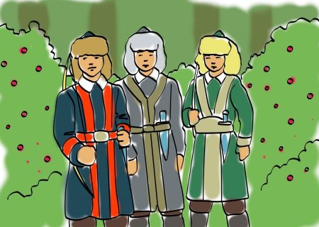 Рисование юрту для детей