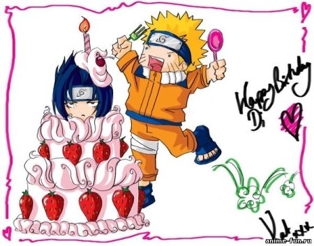 Аниме с днем рождения Блич