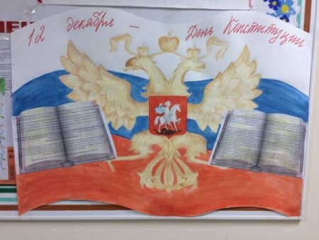 Рисунок на тему Конституция