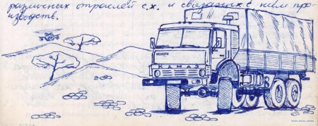 КАМАЗ 4310 рисунок