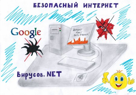 Безопасный интернет рисунок