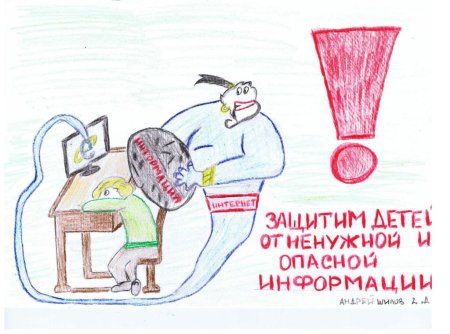 Безопасный интернет рисунок