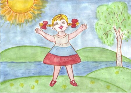 Рисунок на тему день защиты детей