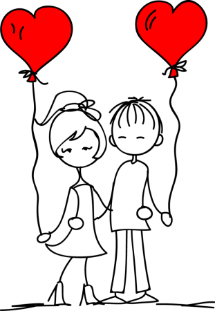 Влюбленные человечки