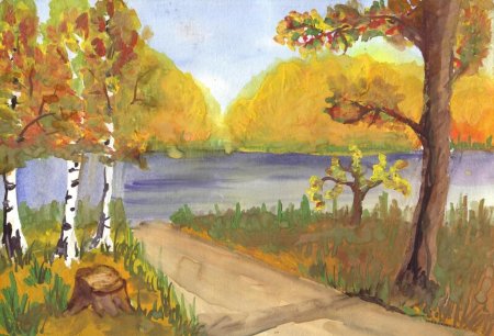 Рисунок осень