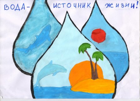 Рисование на тему вода