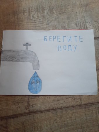 Плакат вода источник жизни