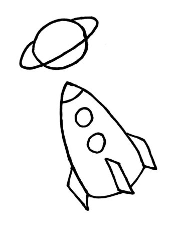 Космос рисунок