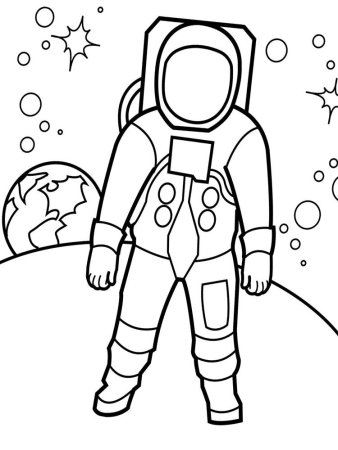 Рисунок ко Дню космонавтики