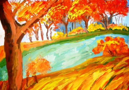 Рисунок осень