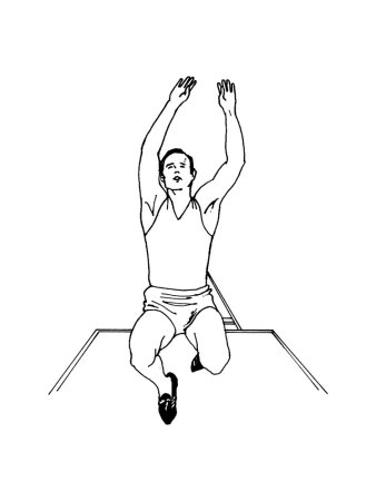 Спорт легкая атлетика раскраски для детей