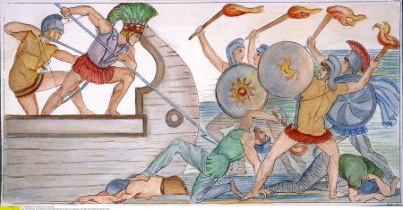 Исторический рисунок легкий