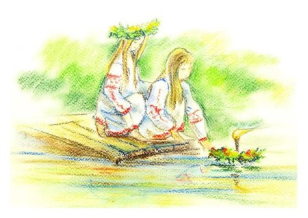 Иван Купала раскраска