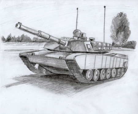 Рисунок танка