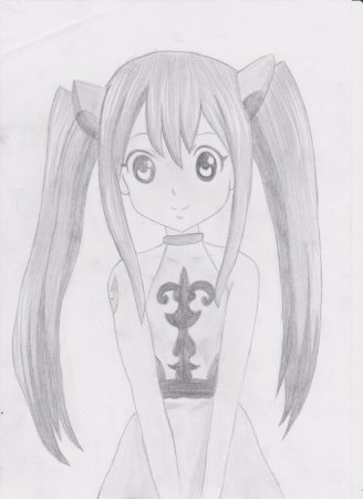 Фото аниме карандашом