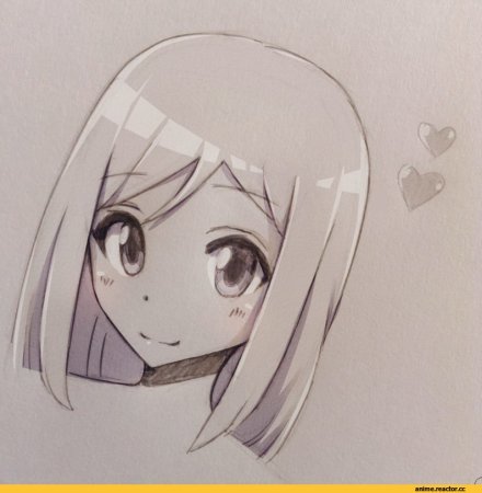 Аниме рисунки карандашом