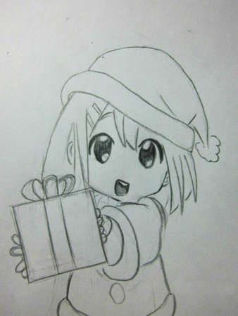 Картинки для срисовки аниме легкие