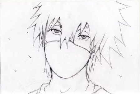 Аниме рисунки карандашом легкие