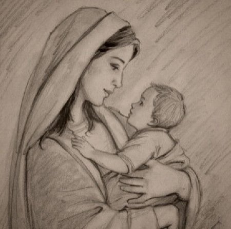 Рисунок мамы