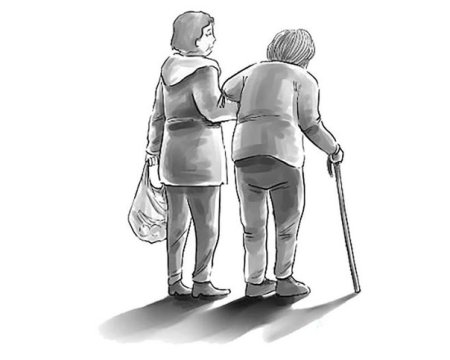 Забота о молодых и пожилых