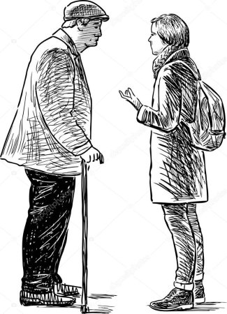 Уступать место старшим в транспорте