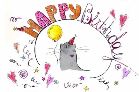 Красивые рисунки на день рождения