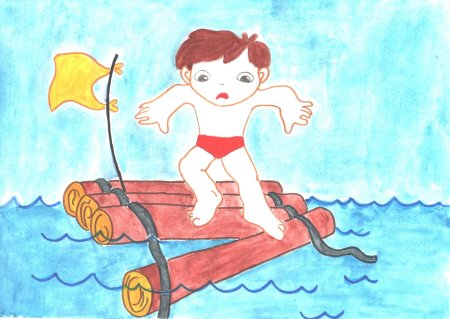 Рисунок на тему безопасность на воде