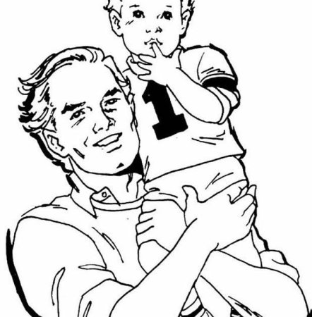 Раскраска подарок папе