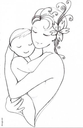 Рисунок маме на день матери