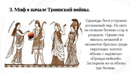 Яблоко раздора миф о начале Троянской войны