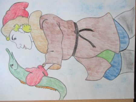 Рисунок на тему любимая сказка