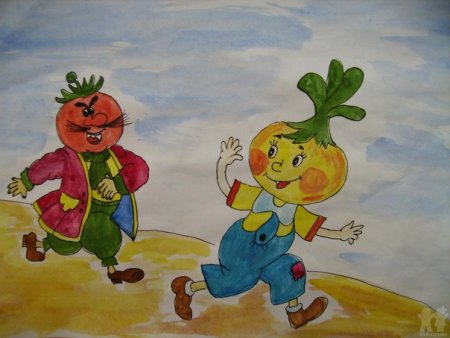 Мой любимый сказочный герой Чиполлино