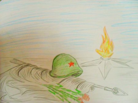 Рисунки про войну легкие для срисовки