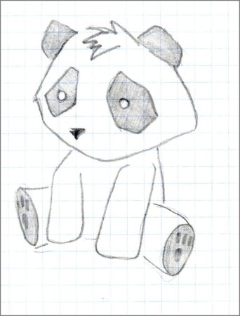 Клубника рисунок карандашом