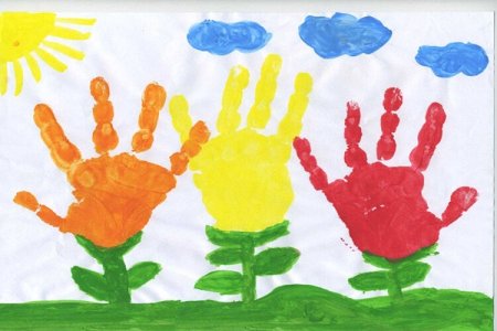 Рисование в детском саду