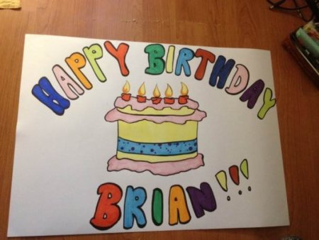 Рисунки на день рождения карандашом