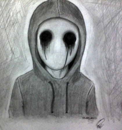 Страх рисунок карандашом