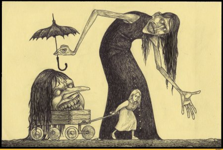 Боязнь высоты рисунок