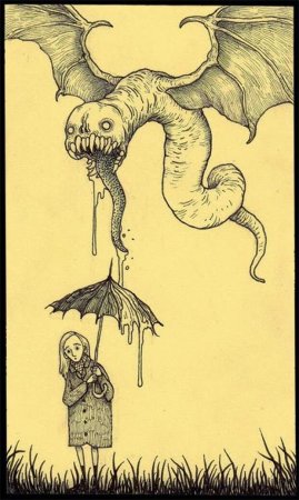 Жуткие рисунки карандашом