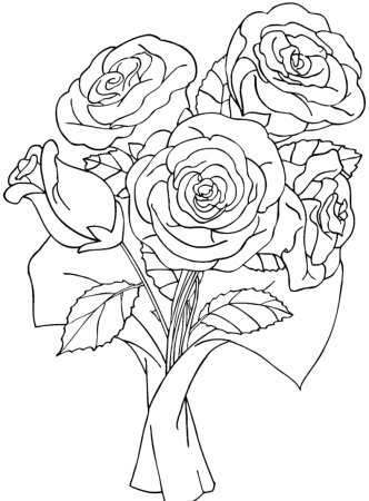 Рисунок карандашом легкий цветов на день рождения (43 фото) » рисунки для  срисовки на Газ-квас.ком