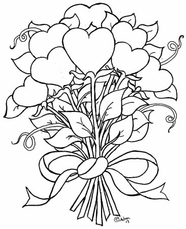 Букет цветов рисунок легкий цветной красками