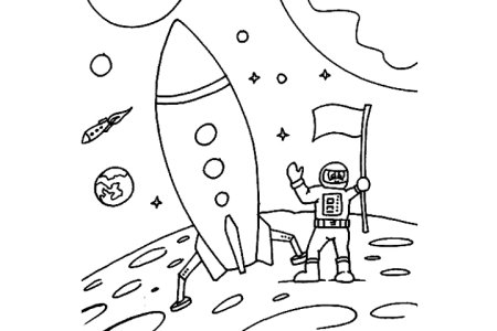 Рисование для детей космос