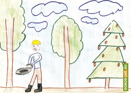 Охрана труда рисунки детей